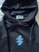 Load image into Gallery viewer, Black deepwater hoodie