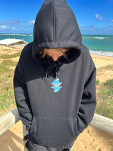 Load image into Gallery viewer, Black deepwater hoodie